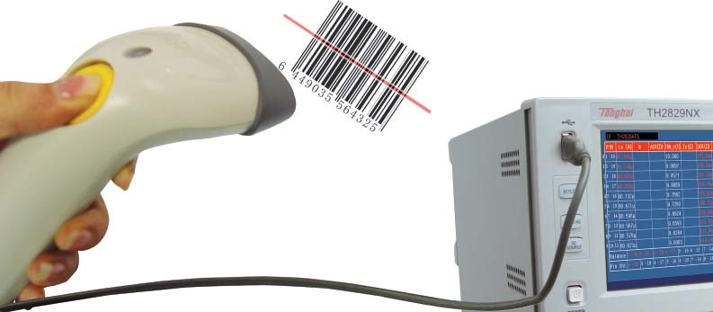 ，条形码读入功能