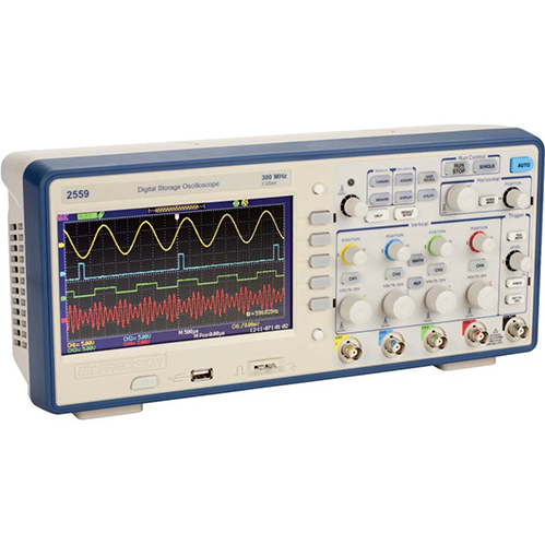 BK2550数字存储示波器采用8位垂直分辨率的高速ADC